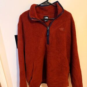 The North Face Red Teddy Jacket